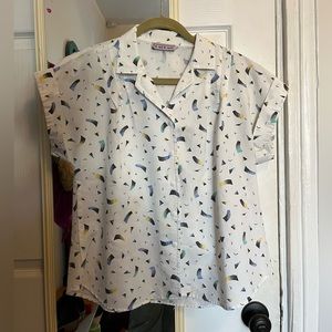 Canaria vintage shirt sleeve button up